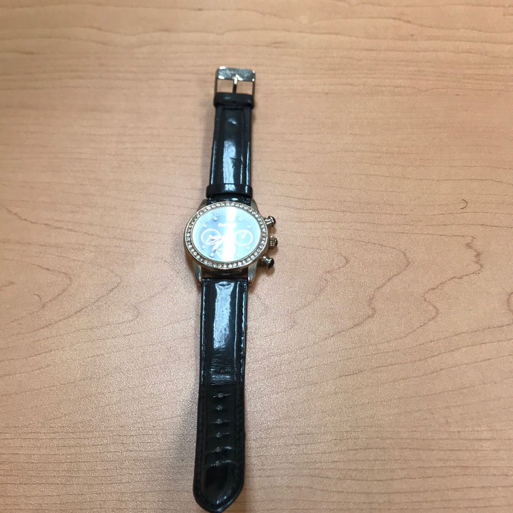 August Steiner Rose Gold-tone Watch AS8018BK.